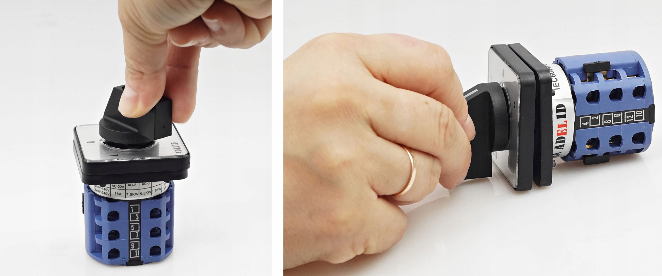 LACZNIK-KRZYWKOWY-16A-3F-LEWO-PRAWO-TABLICOWY-IP65-Kod-producenta-WYLACZNIK-KIERUNKU-OBROTOW-L0P-3P